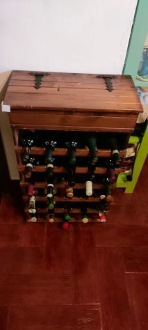 n 2 cantinette di legno porta vini - Foto 3