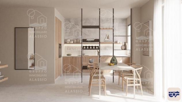 Attico duplex in pieno centro di Alassio con terrazzina vivibile
