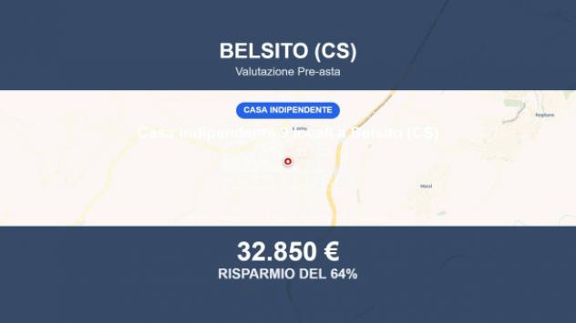 Immobile in asta di 90 m² con più di 5 locali in vendita a Belsito