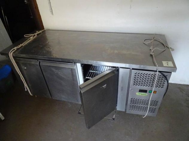 Banco frigo inox 3 porte Forcar testato funzionante - Foto 2