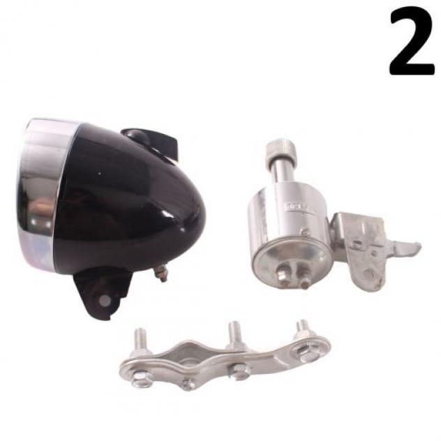 Kit faro anteriore con dinamo per bici epoca - Foto 8
