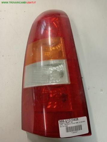 FANALE POST. DX 999-U1310928 Parti elettriche  Fanaleria  Fanali  Fanale post. dx. OPEL - ASTRA G - 01-03-1998 - 01-02-2004