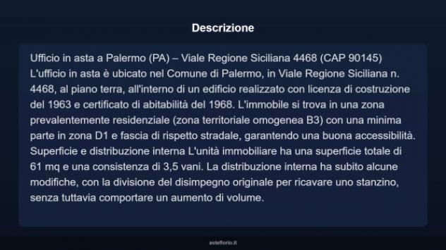 Immobile in asta di 61 m² in vendita a Palermo - Foto 5