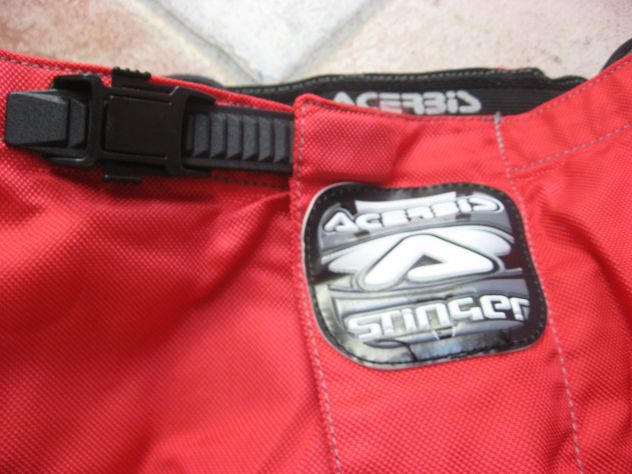 Pantaloni moto Acerbis Stinger taglia M - 48 ITA - Foto 9