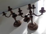 Vendo coppia di candelabri