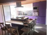 Moccia attico arredato trilocale con terrazzo a livello via marchesiello (ge)