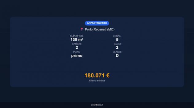 Immobile in asta di 130 m² in vendita a Porto Recanati - Foto 17