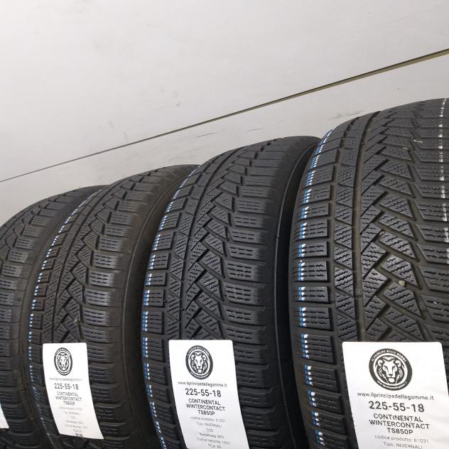 4 GOMME 225 55 18 CONTINENTAL A61031 - Foto 4