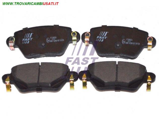 PASTIGLIE FRENO RENAULT KANGOO I 97 POSTERIORE SENZA SENSORE FT29533  RENAULT - KANGOO - 2003  2008