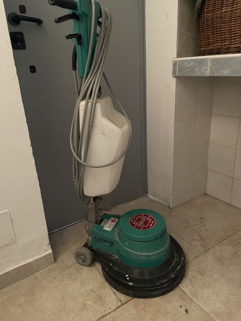 Monospazzola professionale a cavo Golia 43
