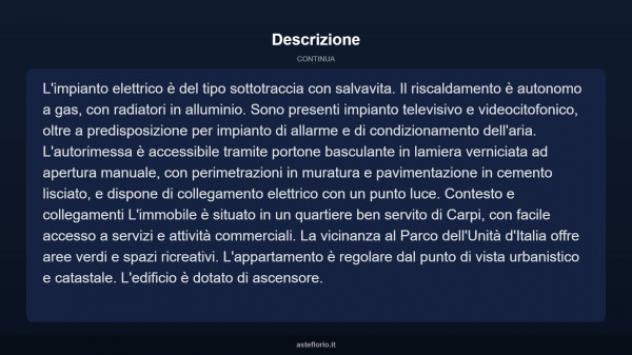 Immobile in asta di 77 m² in vendita a Carpi - Foto 12