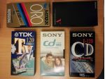 Videocassette VHS da 120, 180, 240 minuti per registrazioni + custodie