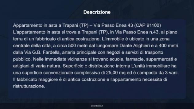 Immobile in asta di 25 m² in vendita a Trapani - Foto 17