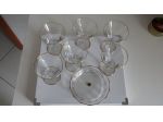 Servizio bicchieri x aperitivo + portaolive CROV + posate