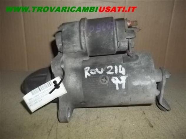 MOTORINO AVVIAMENTO ROVER 214  Parti elettriche  Impianto elettrico  Elettrico motore   ROVER - Serie 200 - 01-11-1995 - 01-12-1999, ROVER - Serie