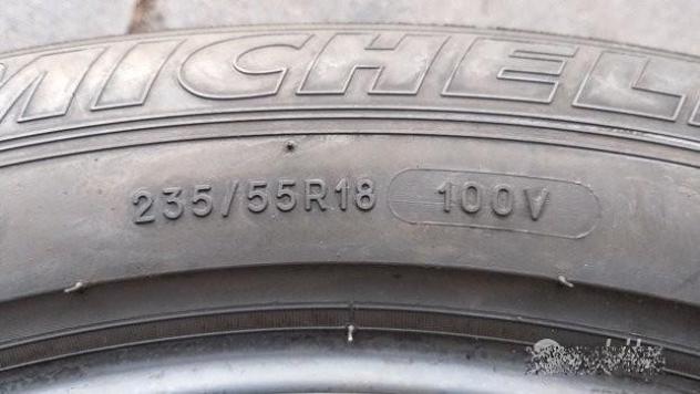 4 gomme 235 55 18 michelin A452 - Foto 7