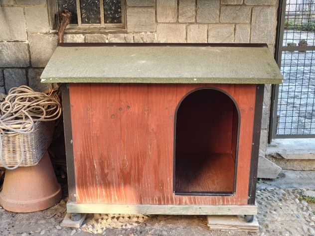 Cuccia coibentata in legno x cani medio grandi - Foto 4
