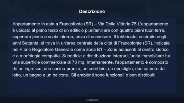 Immobile in asta di 78 m² in vendita a Francofonte - Foto 10