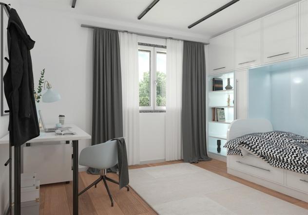 nuovo trilocale con terrazzo in classe energetica A4 in vendita a Meda (MB) - Foto 12