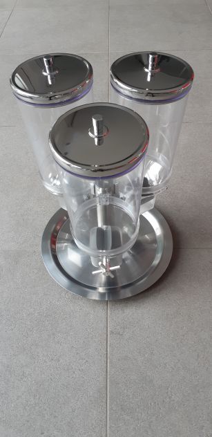 Distributore professionale di cereali in acciaio inox e plexiglass - Foto 2