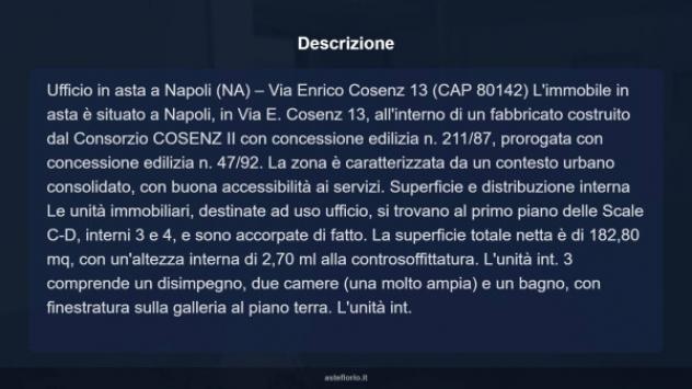 Immobile in asta di 182 m² in vendita a Napoli - Foto 10