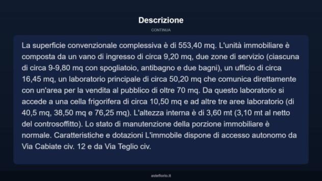Immobile in asta di 553 m² in vendita a Roma - Foto 5
