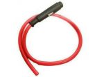 Attacco candela NGK SDO5FMC Honda VT 250 VF 500 1000 con cavo rosso in silicone