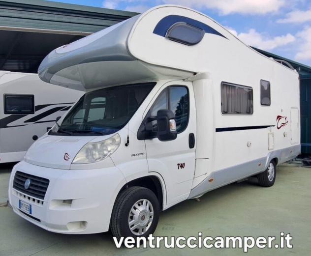 Giottiline TERRY T40 DEL 2008 CON DOPPIA DINETTE LETTI A CASTELLO POSTERIORE GARAGE - Foto 2