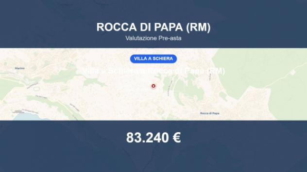Immobile in asta di 82 m², box auto in vendita a Rocca di Papa