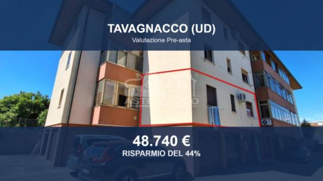 Immobile in asta di 54 m², box auto in vendita a Tavagnacco