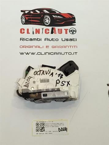 SERRATURA POSTERIORE SINISTRA SKODA Octavia Berlina 4° Serie 5E0839015C CWVA (12) - Foto 3