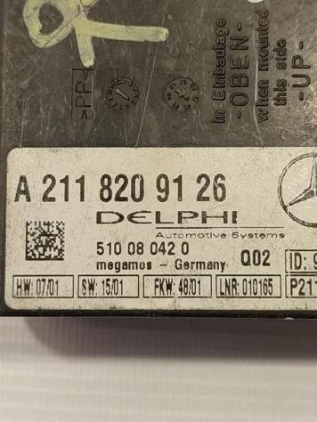 CENTRALINA ALLARME MERCEDES Classe C Berlina W203 A2118209126 (0004) - Foto 2