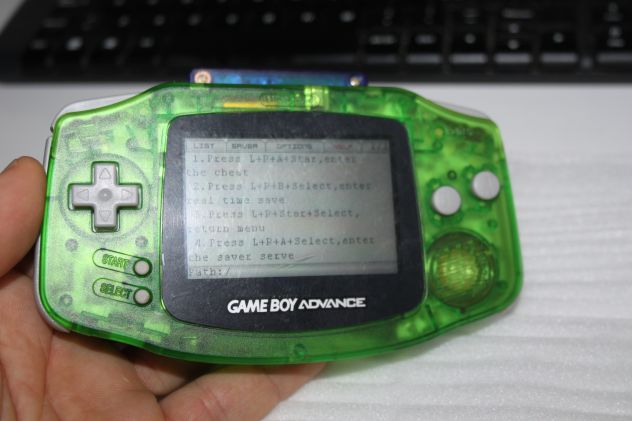 CONSOLE NINTENDO GAMEBOY ADVANCE LIMITED JUNGLE GREEN RIGENERATO GBA - Foto 3