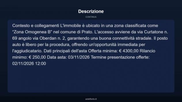 Immobile in asta di 14 m² in vendita a Prato - Foto 4