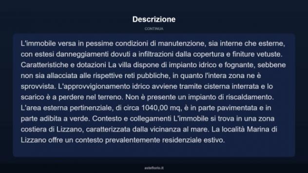 Immobile in asta di 312 m², box auto in vendita a Lizzano - Foto 7
