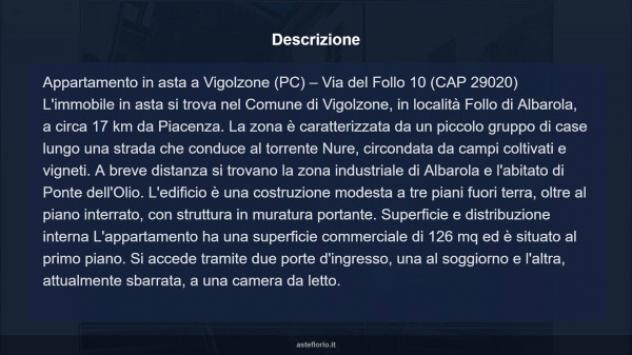 Immobile in asta di 126 m² con più di 5 locali in vendita a Vigolzone - Foto 14