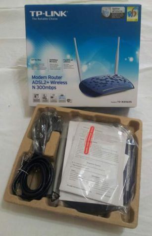 TP-Link TD-W8960N Modem Router Wireless N - Foto 2