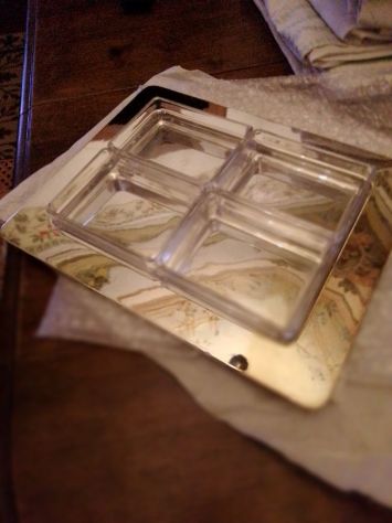 antipastiera silver anni 60