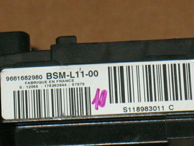 9661682980 FUSIBILIERA PEUGEOT CITROEN BSM-L11-00 9661682980 S118983011C BSML11 - Foto 2