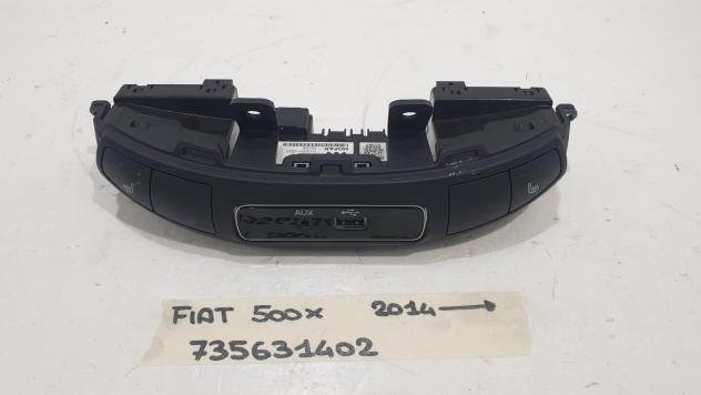 INTERFACCIA PRESA USB/INGRESSO AUX FIAT 500 X Serie 735631402 (15) - Foto 2