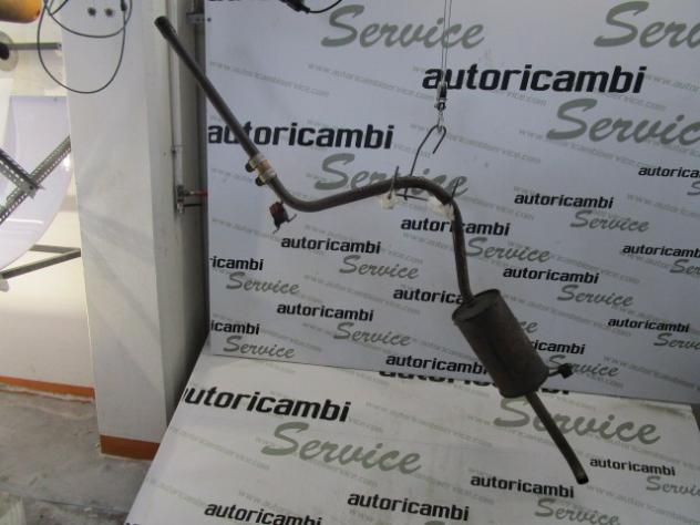 6R9253609D SILENZIATORE TERMINALE POSTERIORE SKODA FABIA SW 1.2 B 51KW 5M 5P (2008) RICAMBIO USATO - Foto 2