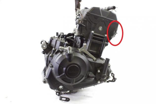 YAMAHA MT-03 H406E MOTORE KM 1.325 RH21 20 - 23 ENGINE SUPPORTO DANNEGGIATO DA SALDARE - Foto 6