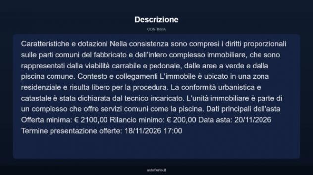 Immobile in asta di 13 m² in vendita a Scarlino - Foto 4