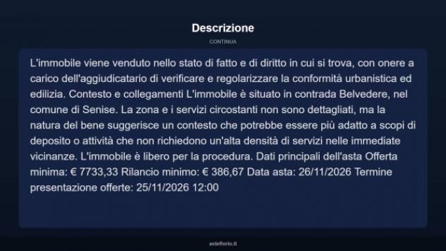Immobile in asta di 60 m² in vendita a Senise - Foto 4