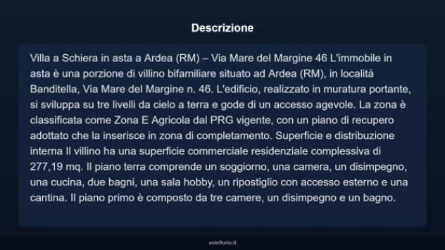 Immobile in asta di 160 m² con più di 5 locali in vendita a Ardea - Foto 6