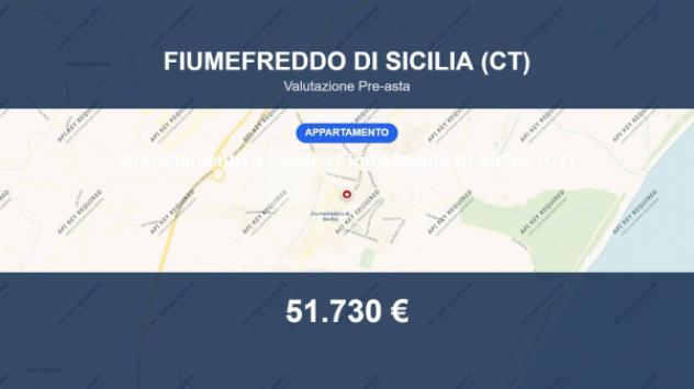 Immobile in asta di 122 m² in vendita a Fiumefreddo di Sicilia
