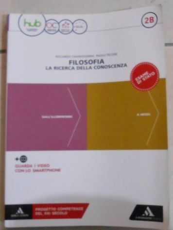 Filosofia la ricerca della conoscenza 2A+2B 9788824738156