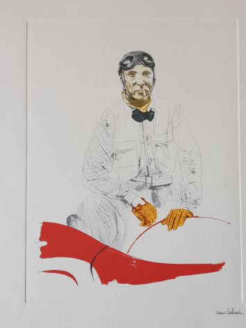 Nani Tedeschi litografie 1994 Galleria Ferrari - Foto 3