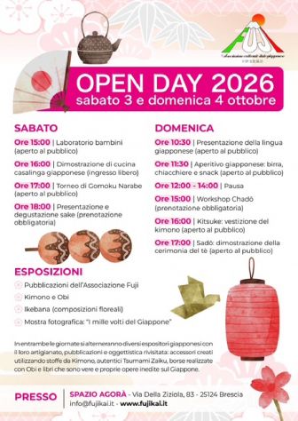 03/10 - 04/10:GIAPPONE IN CASCINA Open Day Associazione Italo Giapponese Fuji - Foto 2