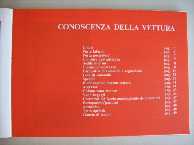 Lancia Y10 - Libretto Uso & Manutenzione 25€ - Foto 4
